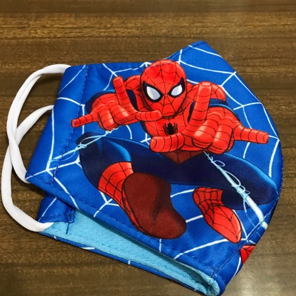 Spider-Man Face Mask- Kids Size - Picture 2 of 2
